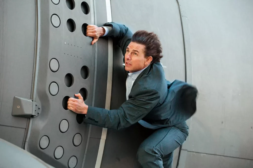 Tom Cruise in a still from Mission: Impossible: Rogue Nation