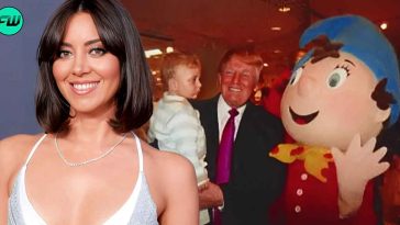 "That was just me trying to make money to eat": Aubrey Plaza Chased Down Donald Trump in ‘Noddy the Elf’ Costume for $7 an Hour to Make Ends Meet