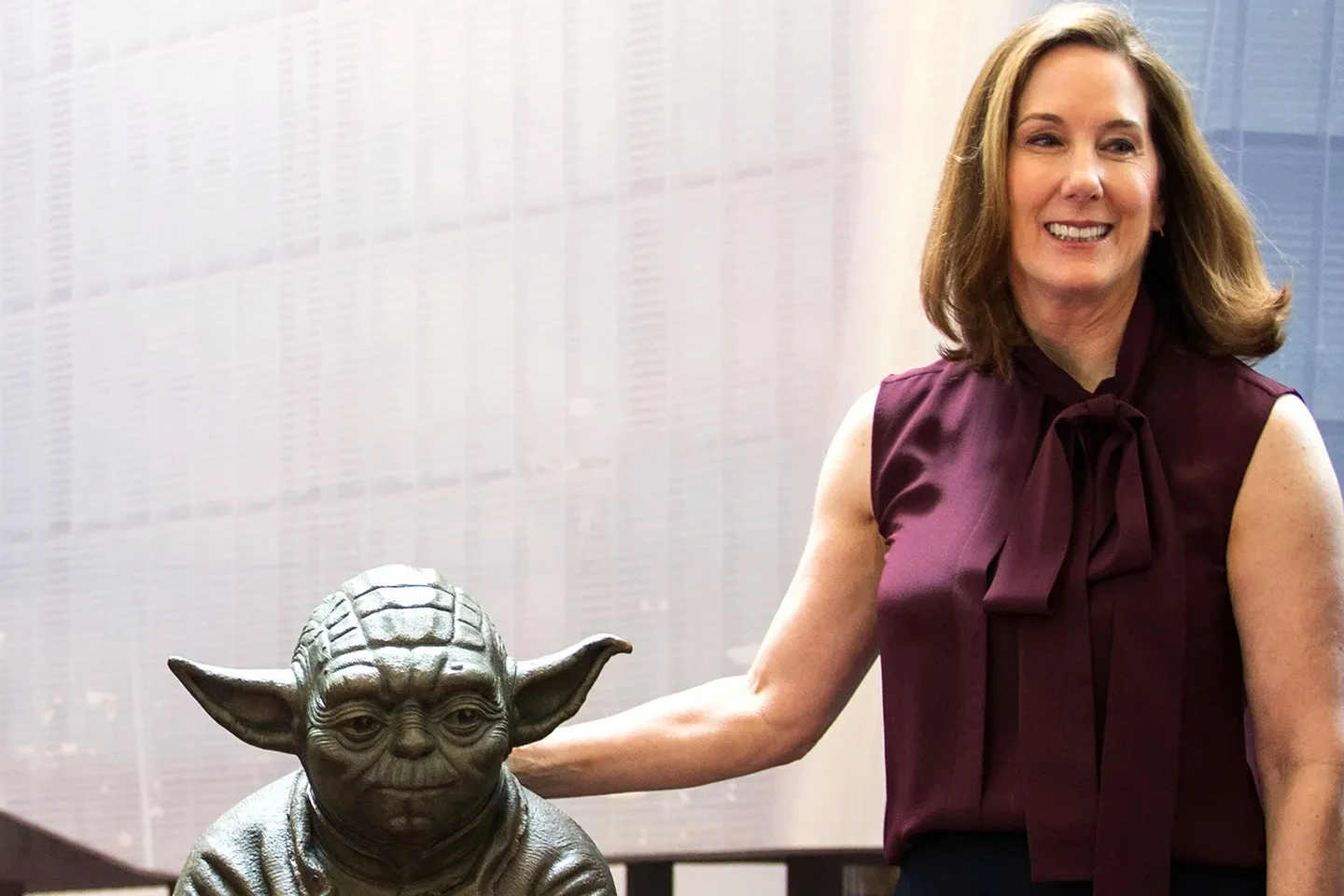 Kathleen Kennedy is the president of Lucasfilm.