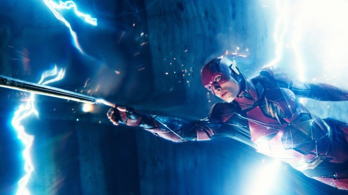 Ezra Miller as the Flash 