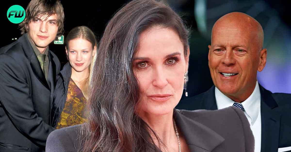 Demi Moore Claimed Her Exes Ashton Kutcher, Bruce Willis Went to War Over Willis’ Alleged Affair With Marvel Star January Jones