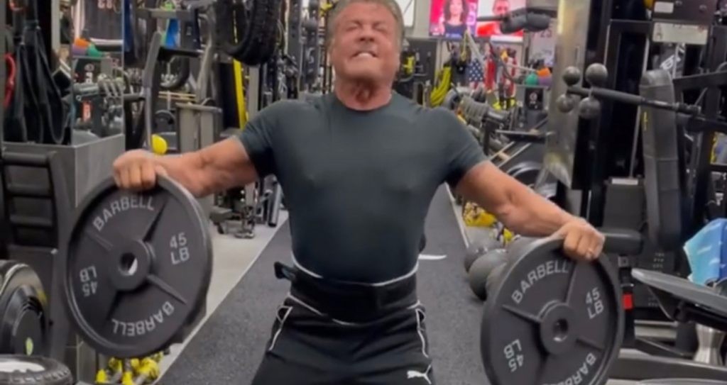 Sylvester Stallone accused of using fake weights