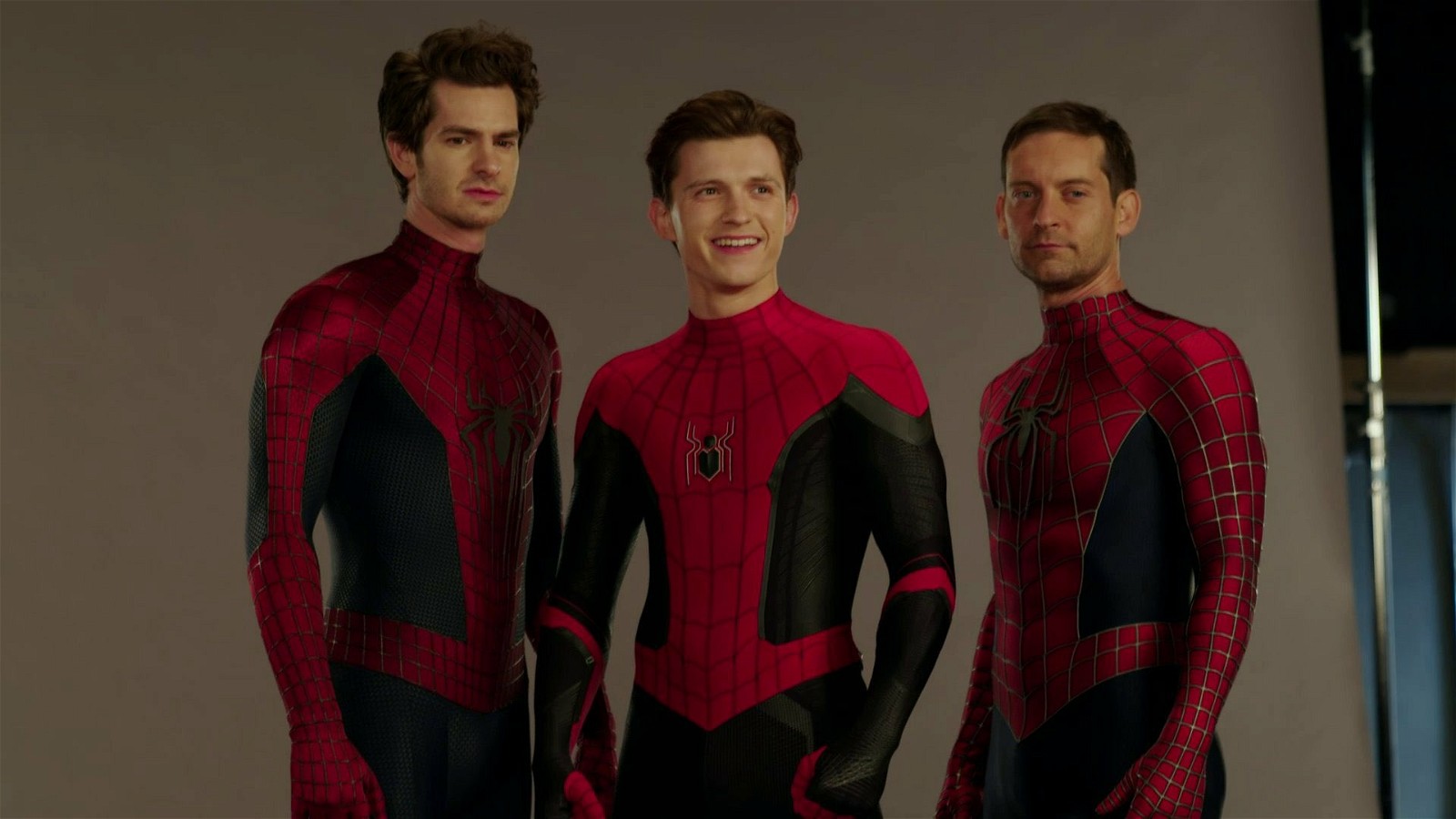 Andrew Garfield, Tobey Maguire and Tom Holland