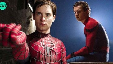 tobey maguire and tom holland spider man