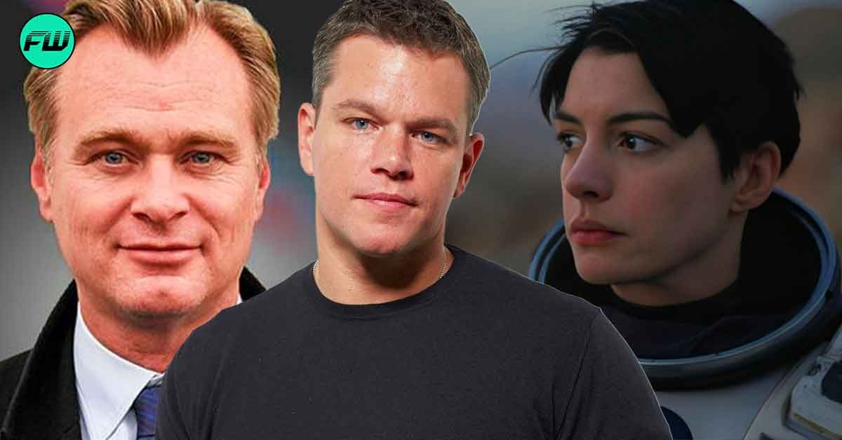 "This is the worst f**king costume I've ever worn": Matt Damon Was Furious at Christopher Nolan for Interstellar, Made Anne Hathaway Complain Too