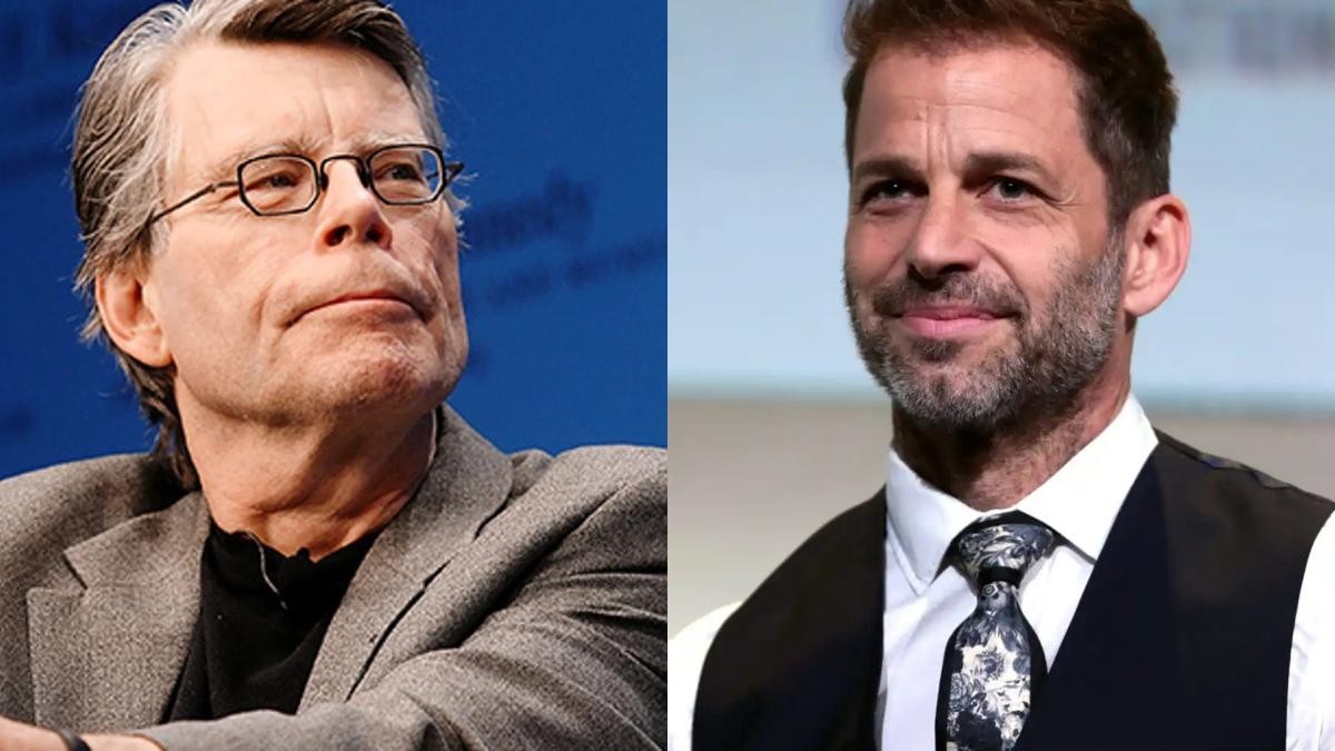 Stephen King and Zack Snyder 