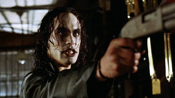 Brandon Lee in The Crow 