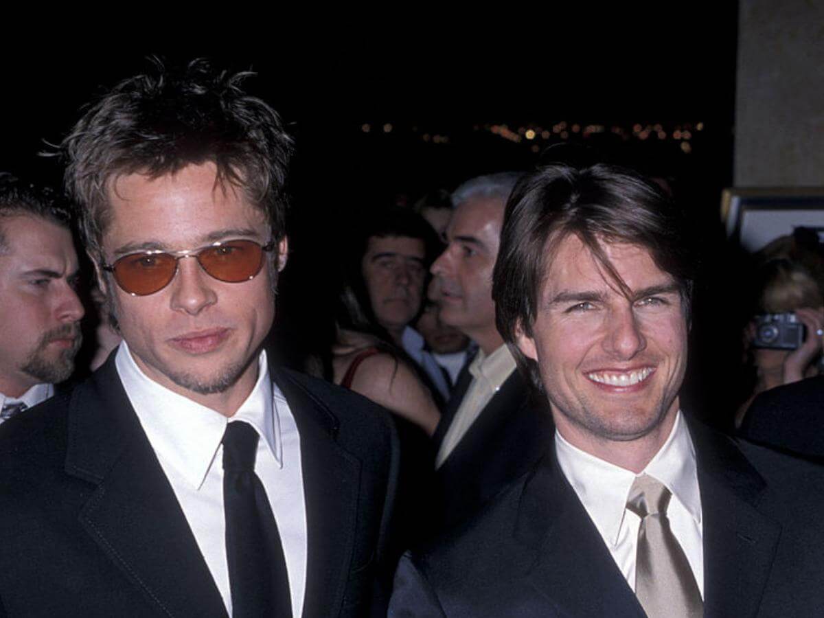 Brad Pitt and Tom Cruise