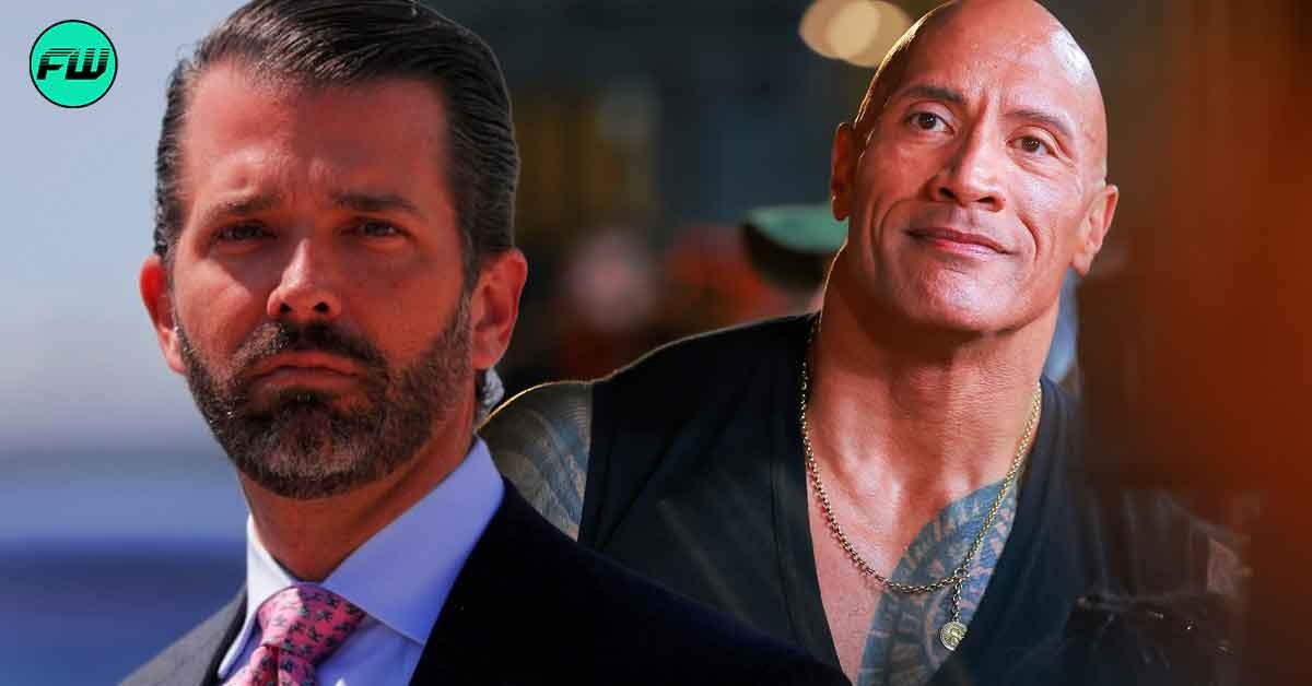 “You can’t just quietly try to delete transphobic attacks”: Donald Trump Jr Called The Rock Out After $800M Rich Star Deleted Extremely Offensive Tweet