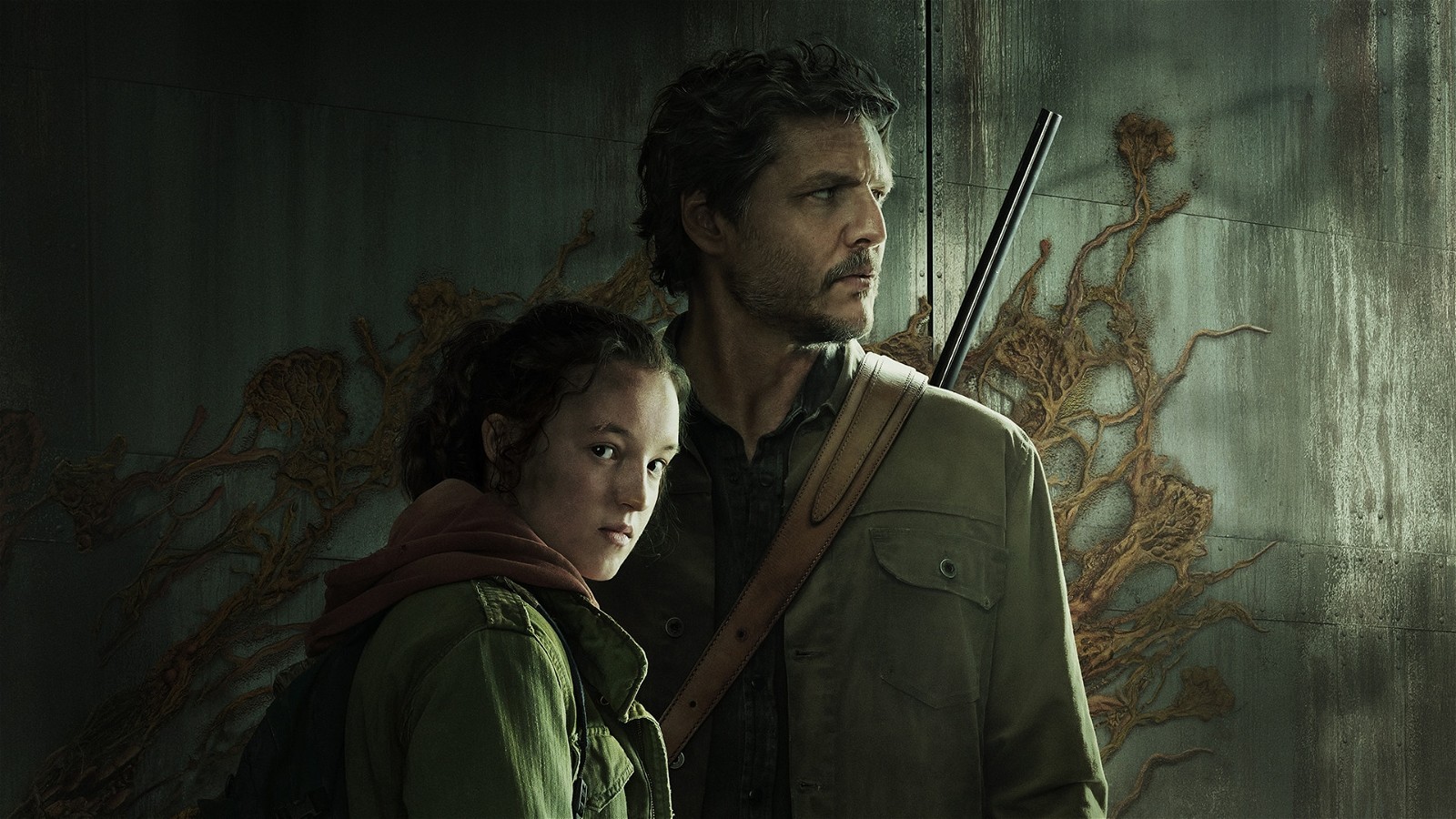 Pedro Pascal and Bella Ramsey in Last of Us