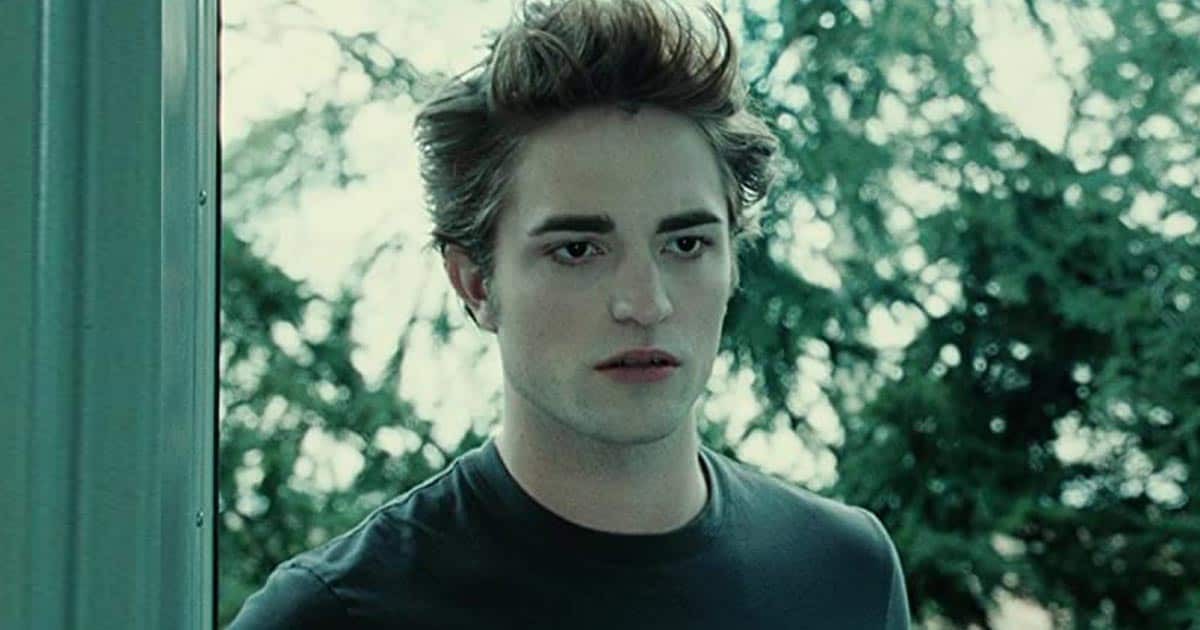 Robert Pattinson as Edward Cullen in a still from The Twilight Saga 