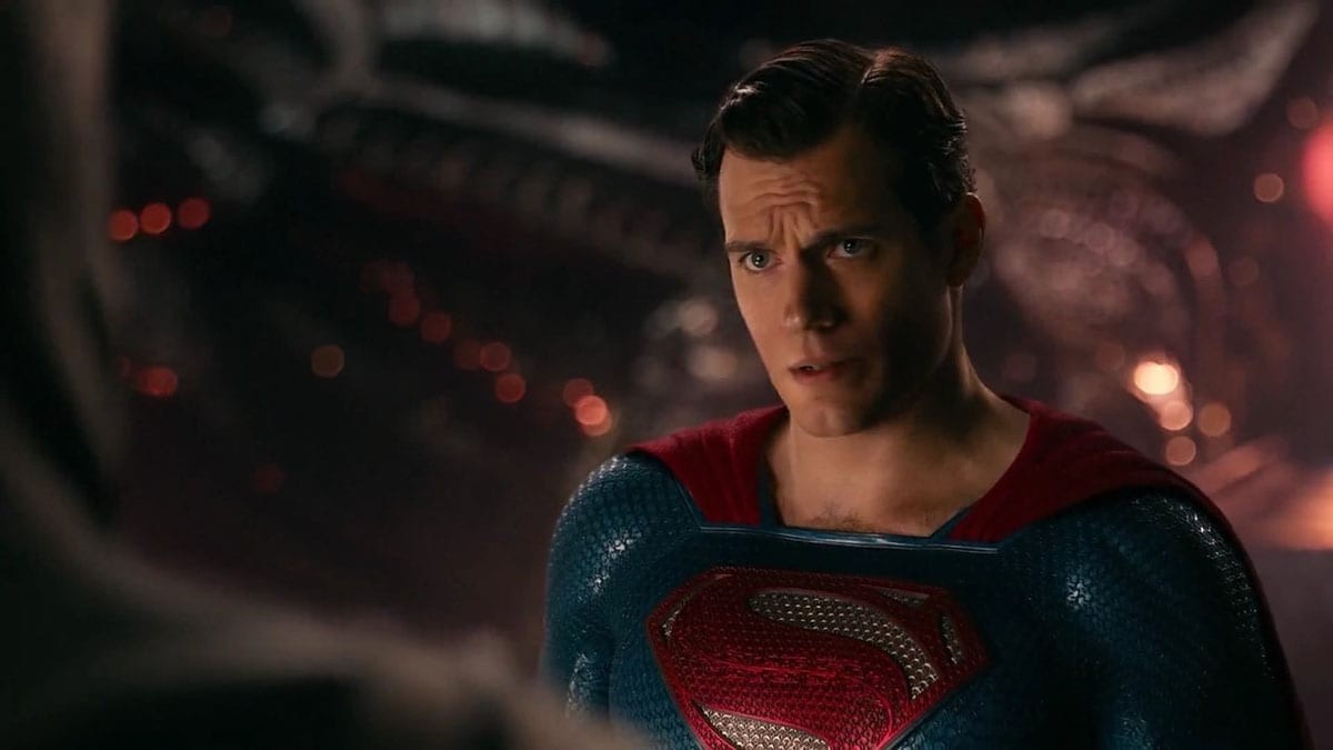 Henry Cavill as Superman in a still from Justice League 