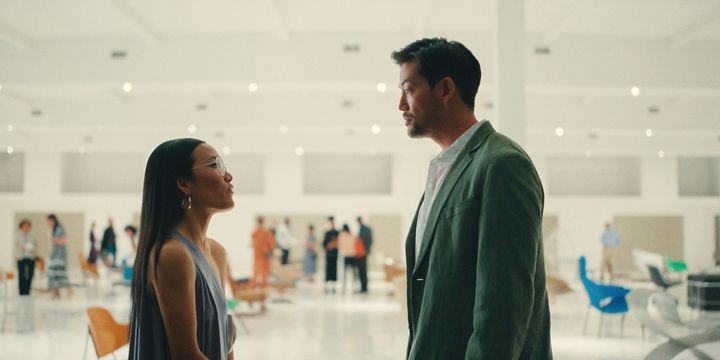 Joseph Lee and Ali Wong in a still from Beef 