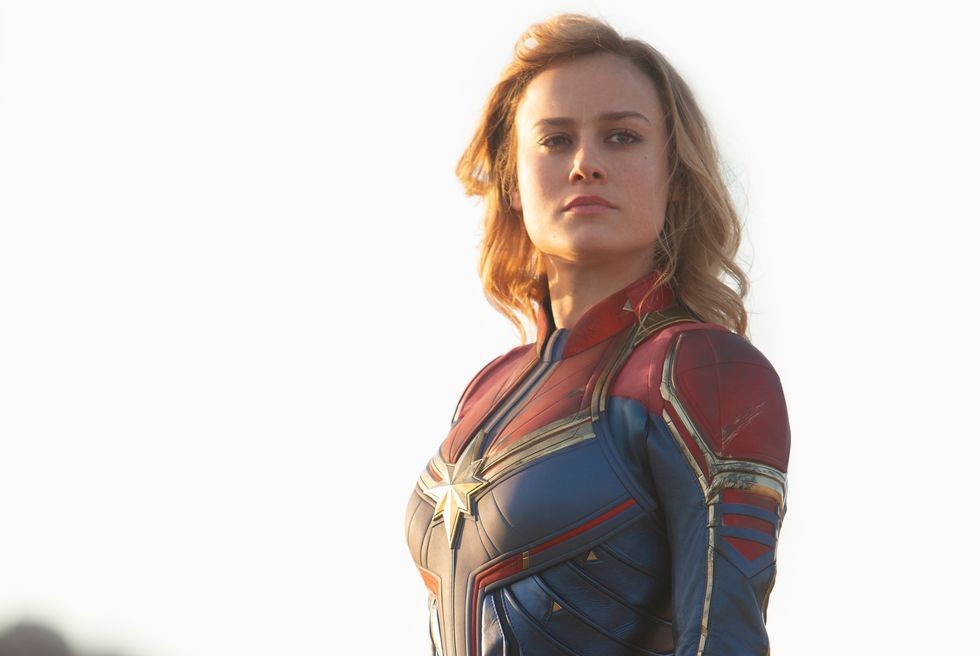 Brie Larson in and as Captain Marvel