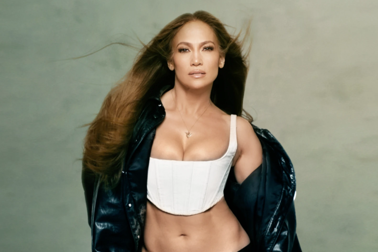 Jennifer Lopez on the cover of her album "This Is Me... Now"
