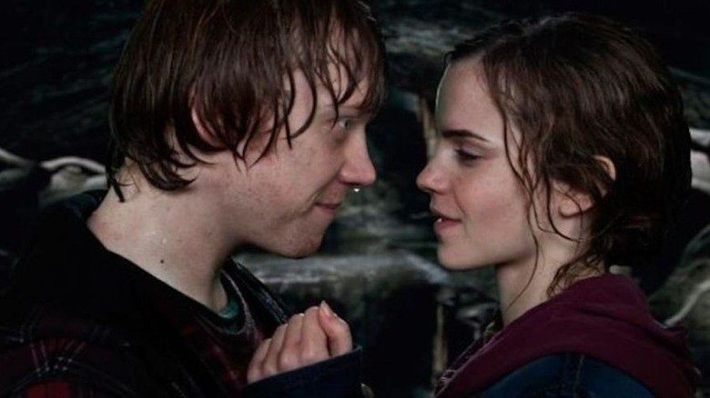 Rupert Grint and Emma Watson 