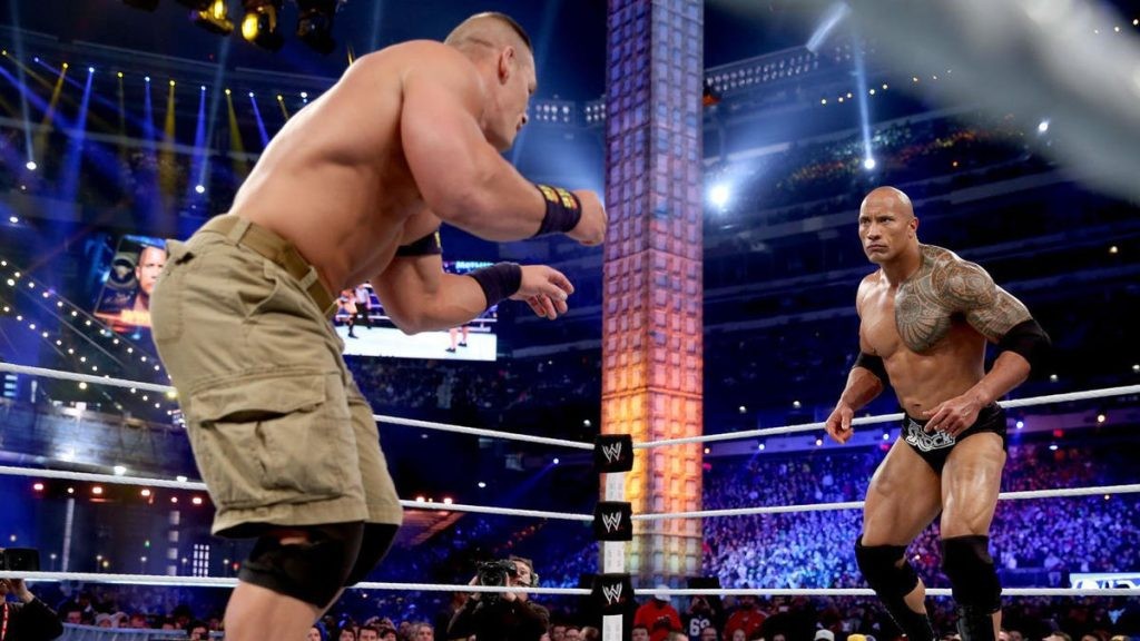 John Cena vs Dwayne Johnson 