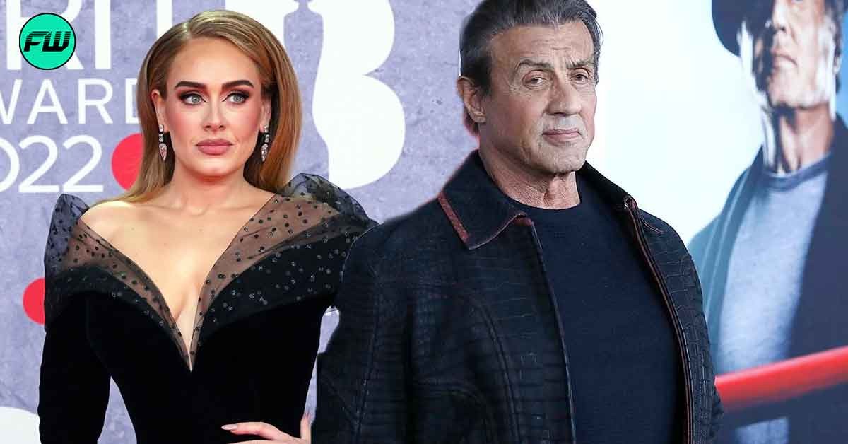 sylvester stallone and adele