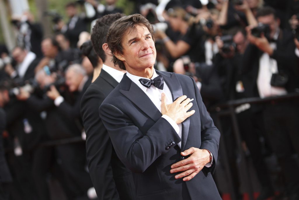 Tom Cruise at the 75th Cannes Film Festival 