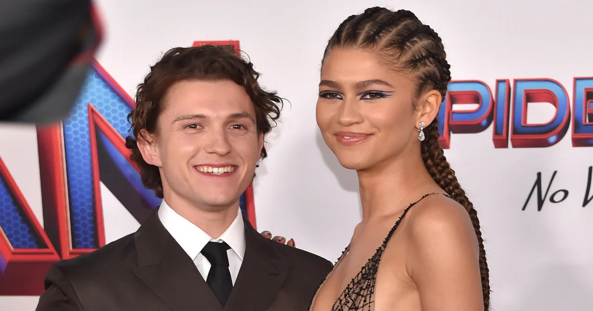 Zendaya with boyfriend Tom Holland