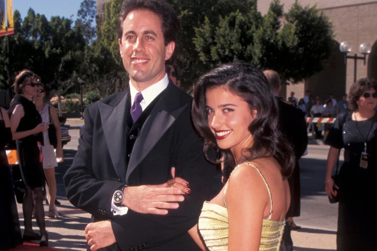 Seinfeld and Lonstein at the 1996 Emmys.