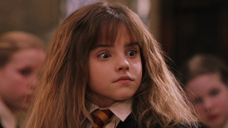 Emma as Hermione Granger