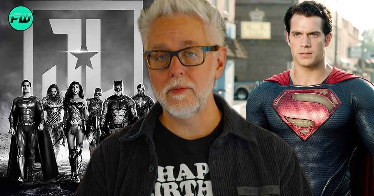 james gunn, henry cavill as superman and snyderverse