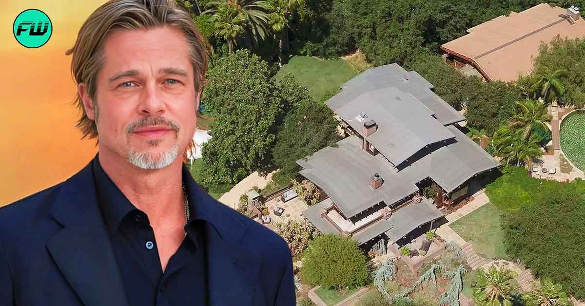 "Things happen here": Brad Pitt Has Seen Woman Drowning in Pool and Ghost Sitting by the Fireplace in His $40 Million Haunted House