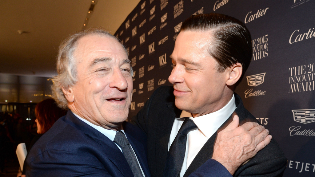 Brad Pitt and Robert DeNiro