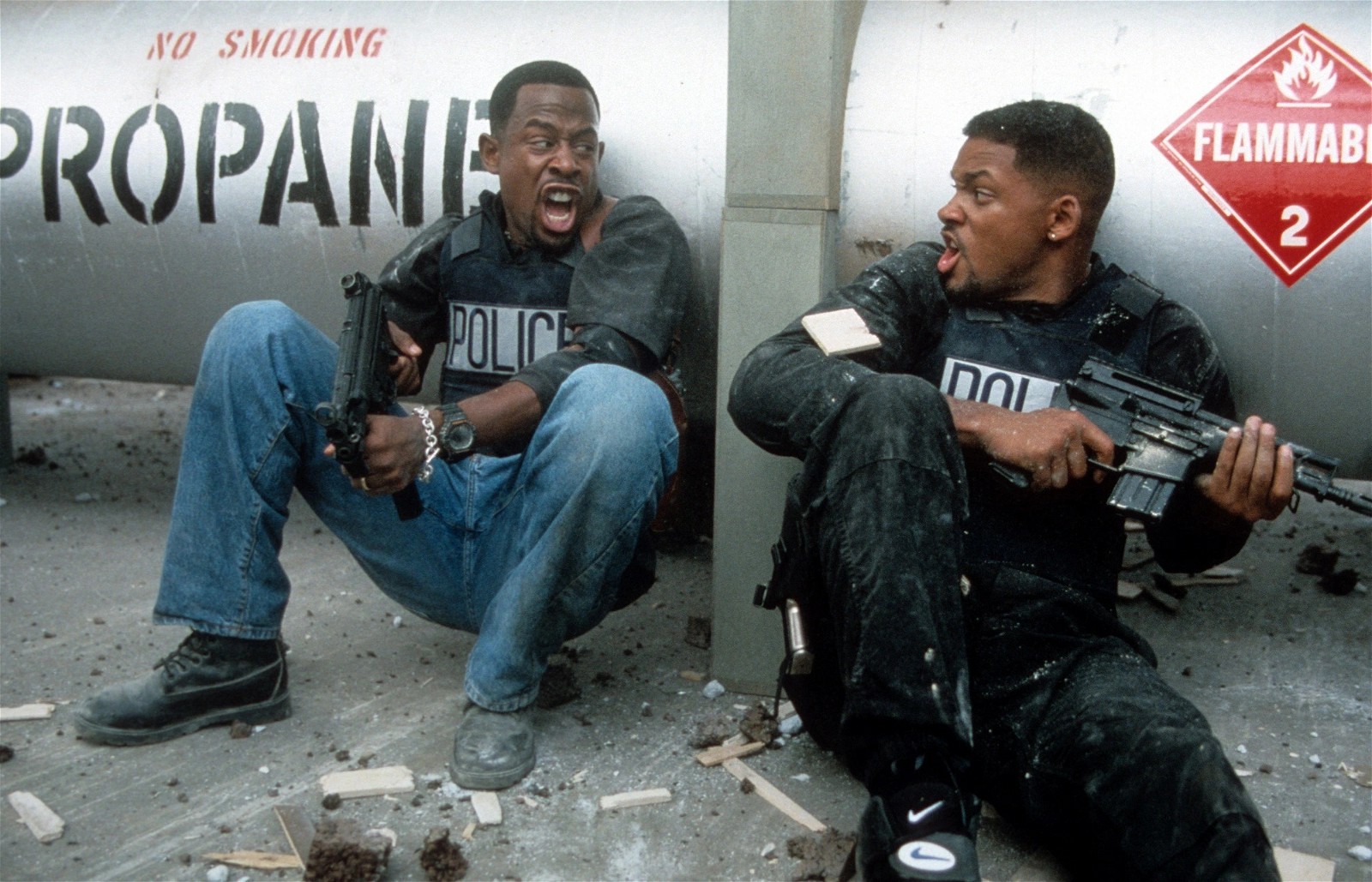 A scene from Bad Boys.