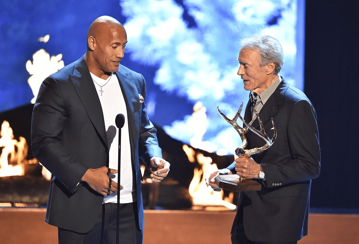 Dwayne-Johnson-and-Clint-Eastwood