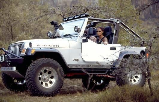 Jeep Wrangler Rubicon used in Lara Croft: Tomb Raider 2