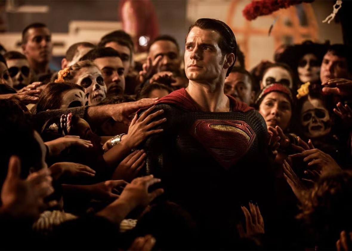 Henry Cavill as Superman in DCEU