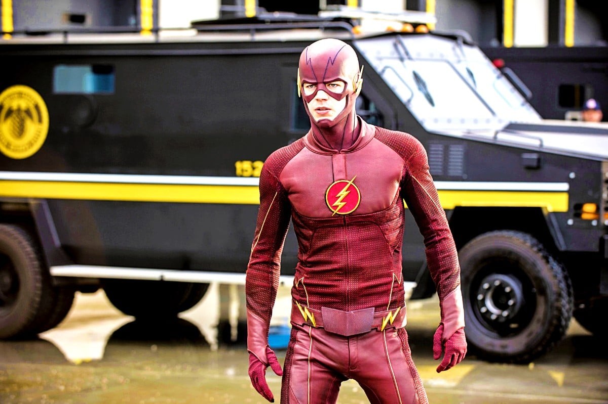 Grant Gustin as Barry Allen aka The Flash