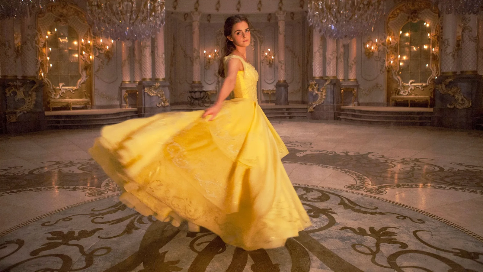 Emma Watson in Beauty and the Beast (2017).