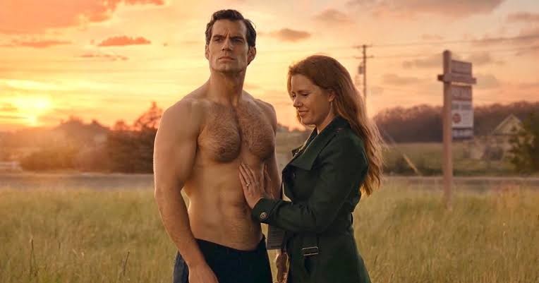 Henry Cavill and Amy Adams in Justice League