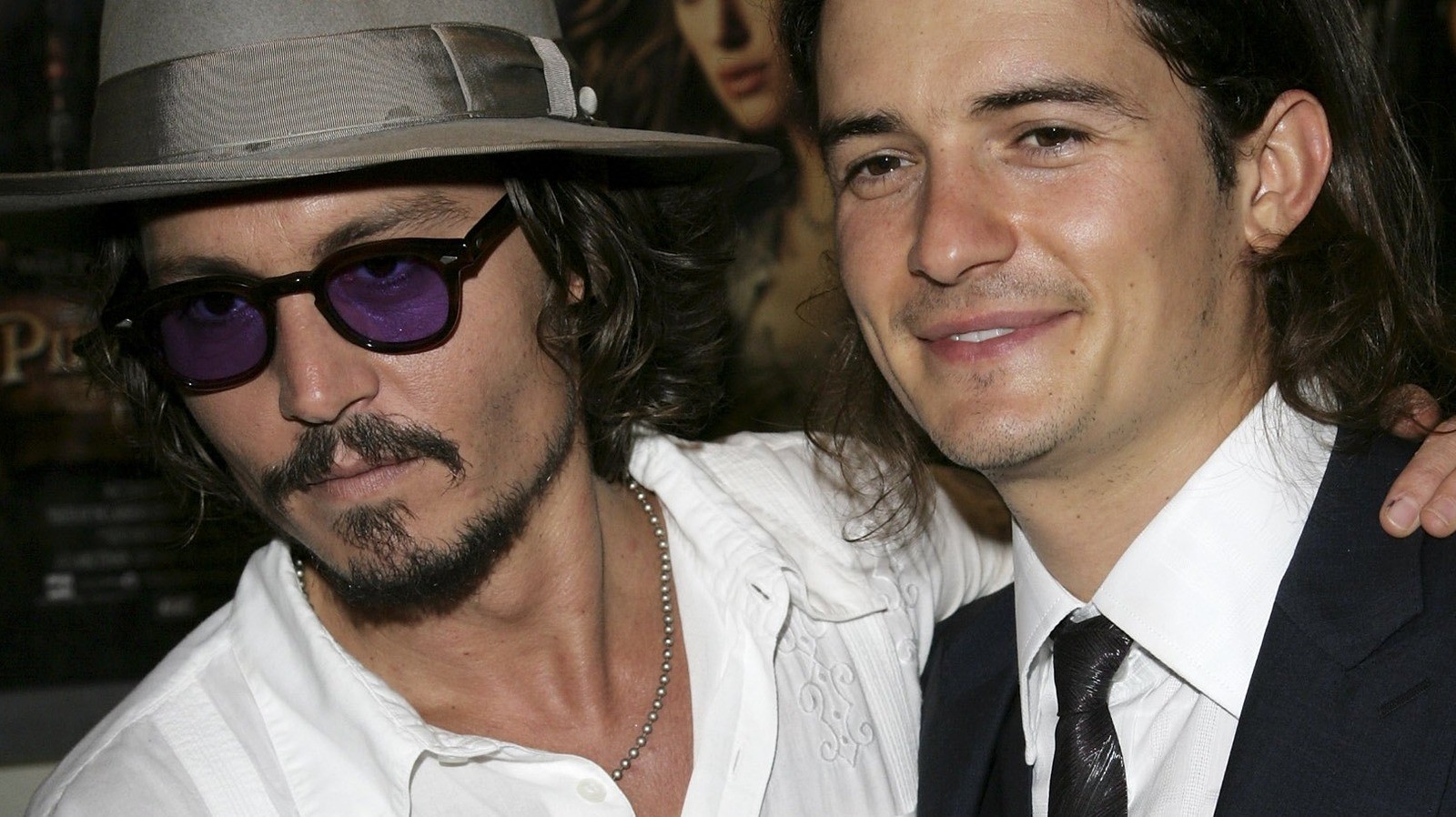 Johnny Depp and Orlando Bloom