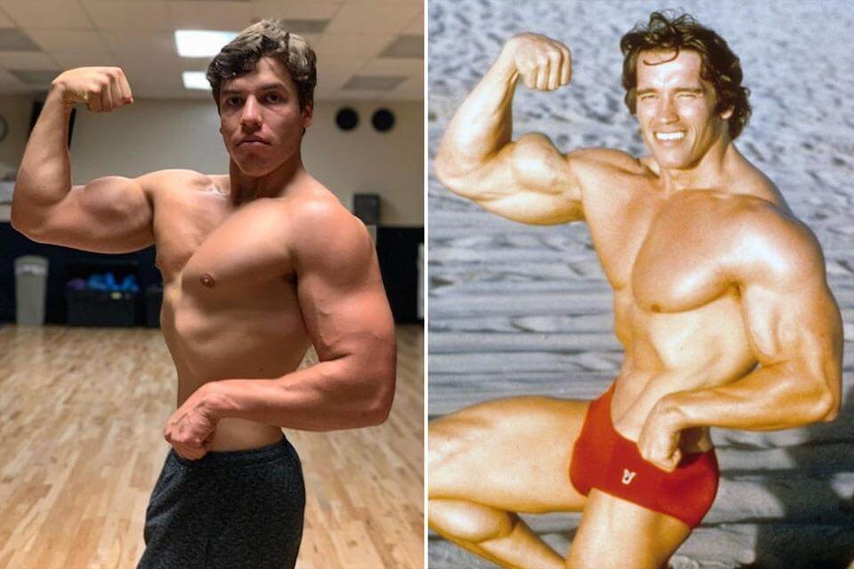 Joseph Baena is Arnold Schwarzenegger's love child