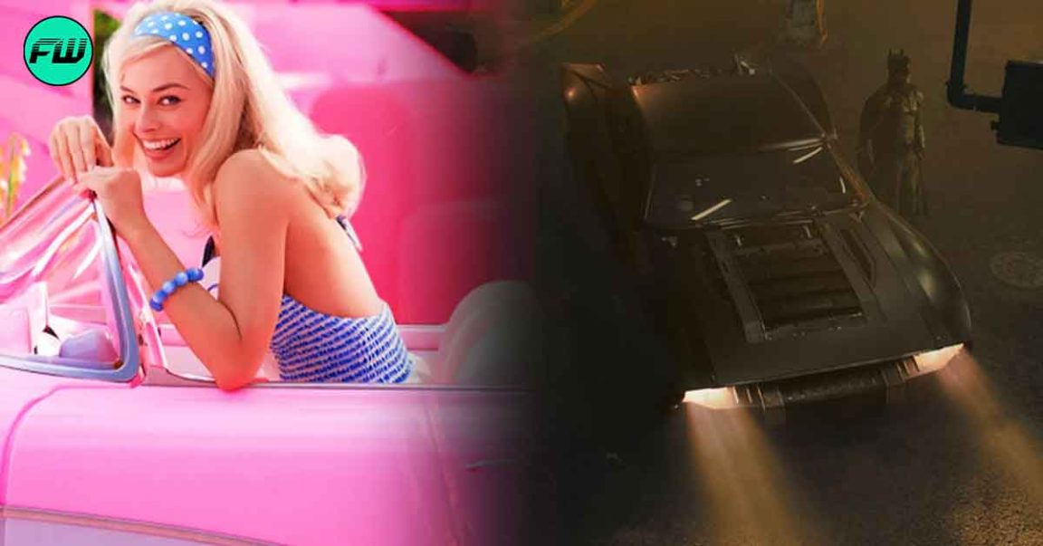 "We're gonna top the Batmobile" Margot Robbie's Barbie Pink Corvette