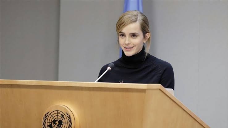 Emma Watson at the United Nations headquarters in New York
