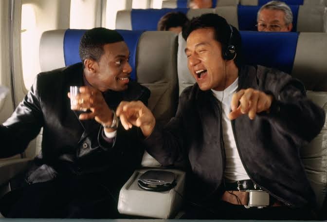 Chris Tucker and Jackie Chan in Rush Hour