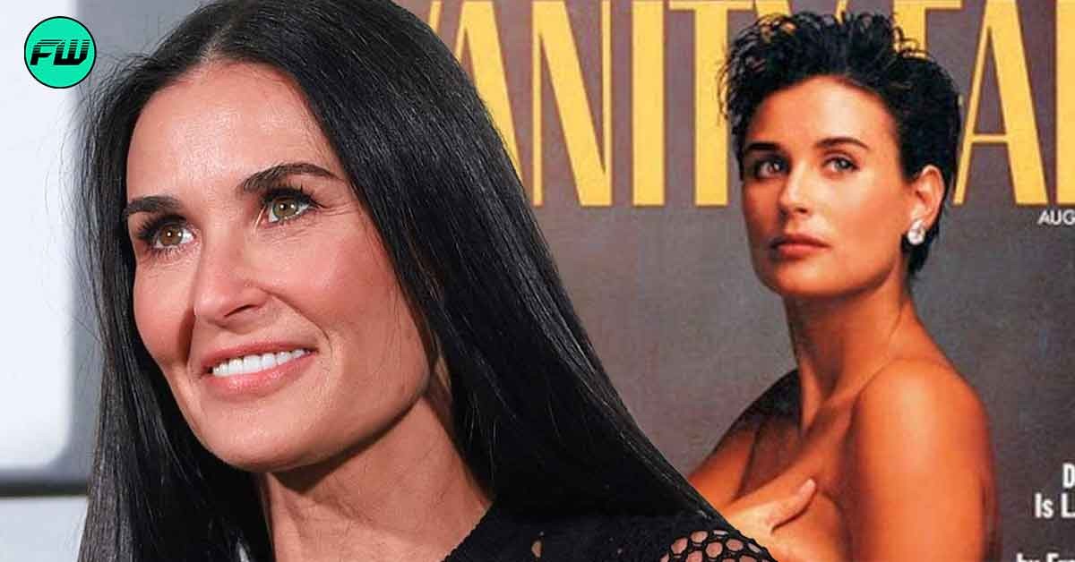 Demi Moore Thought Her Infamous 'Topless and Pregnant' Photo That Made Her a Legend Would Never Make It to 1991 Vanity Fair Cover Page
