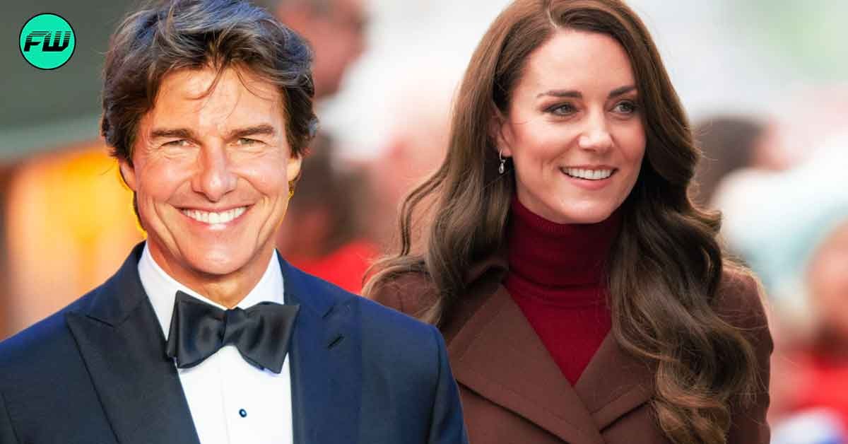 "Hearts going 120 mph": Tom Cruise Fell Victim To Royal Beauty, Can't Keep His Eyes Off Of Kate Middleton