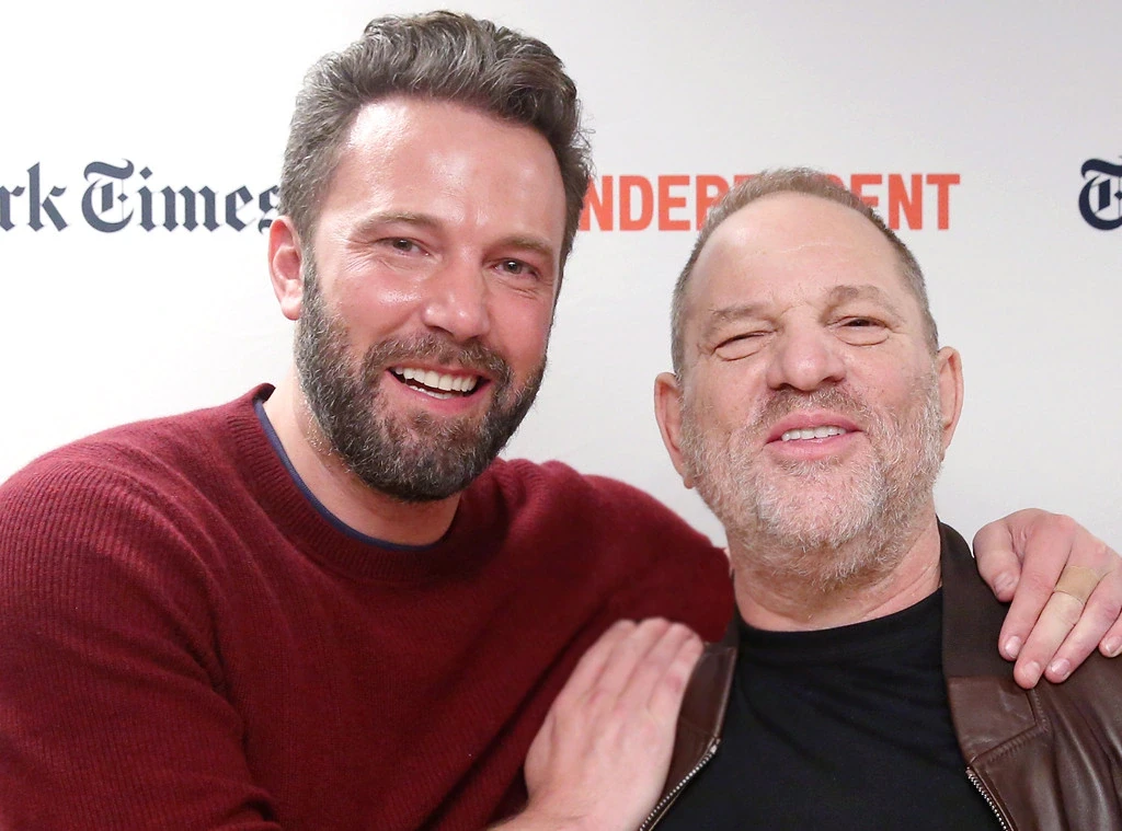 Ben Affleck with Harvey Weinstein