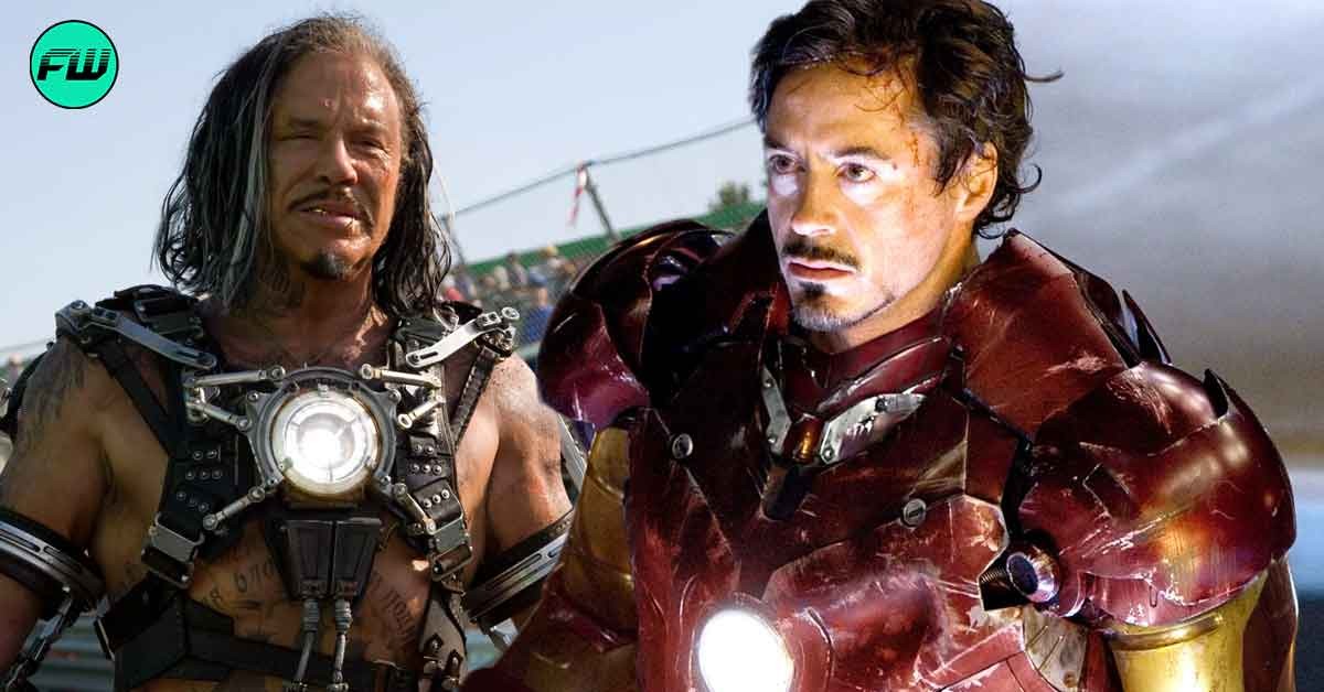 iron man and mickey rourke