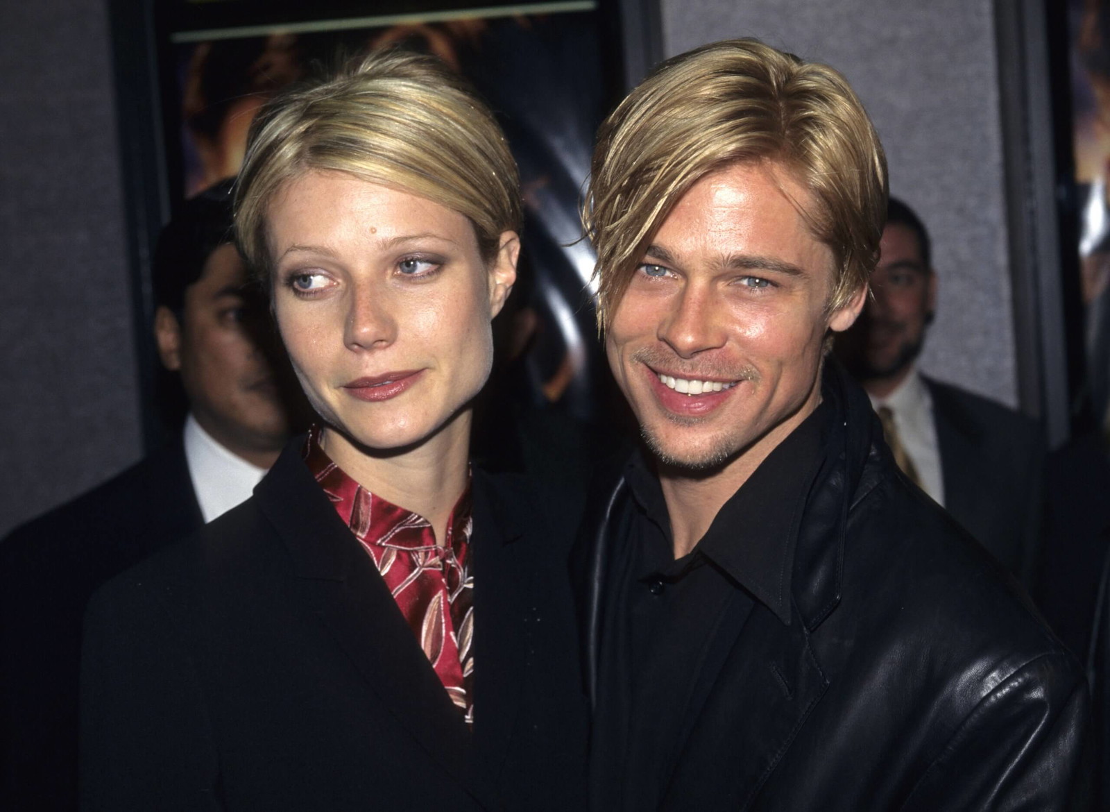 Gwyneth Paltrow and Brad Pitt got engaged in 1996