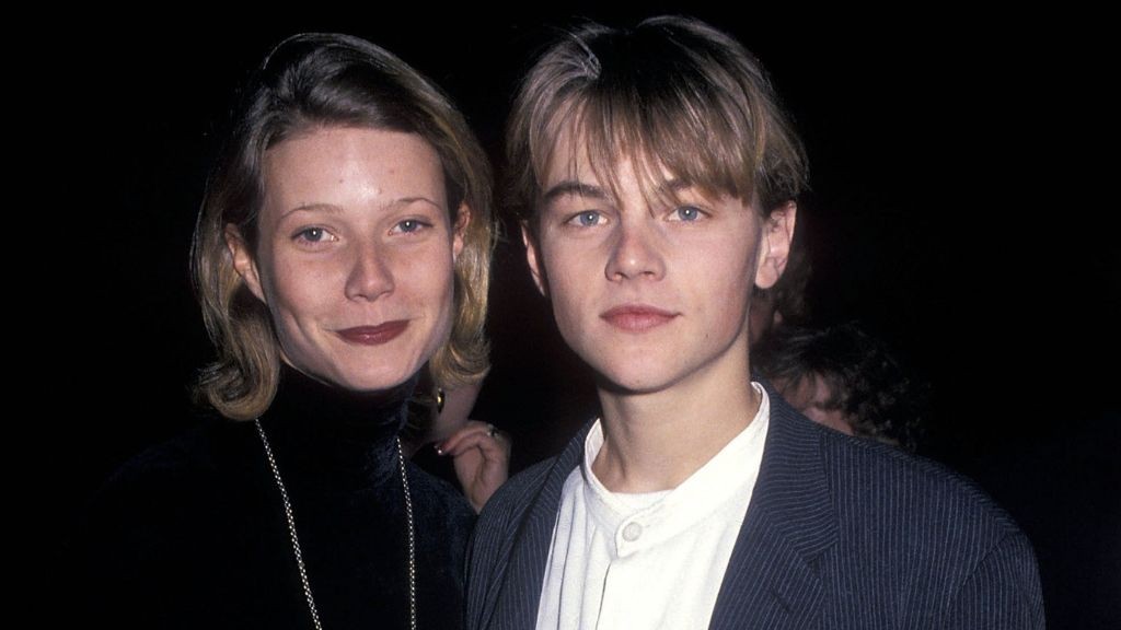 Gwyneth Paltrow with Leonardo DiCaprio