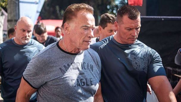 Arnold Schwarzenegger at the Arnold Classic Africa
