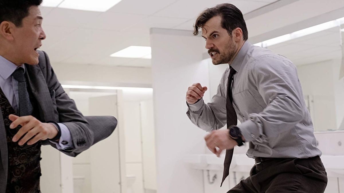 Henry Cavill in Mission: Impossible - Fallout (2018).