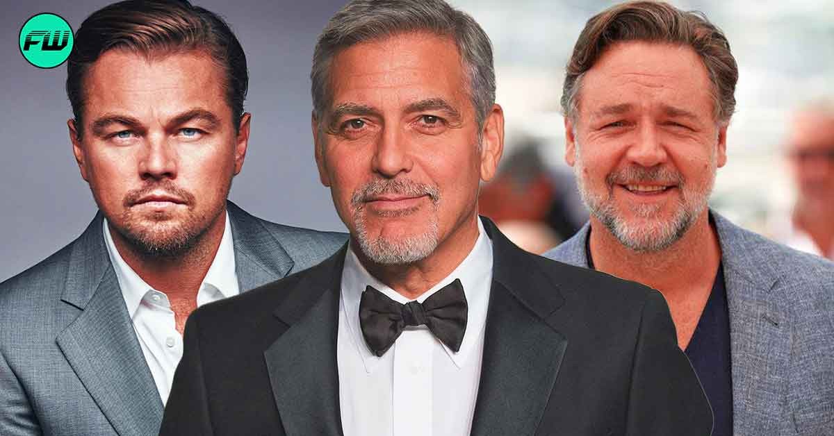 "You don't talk sh-- unless you can play": George Clooney Brutally Humiliated Leonardo DiCaprio and Russell Crowe After Beating Them at Basketball